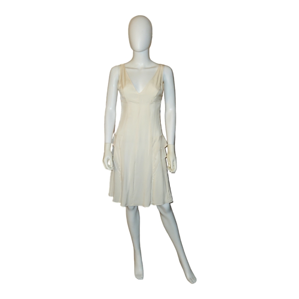 Narciso Rodriguez Cream Mini Dress